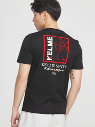 Футболка KELME Round Neck Short Sleeve T-Shirt Black