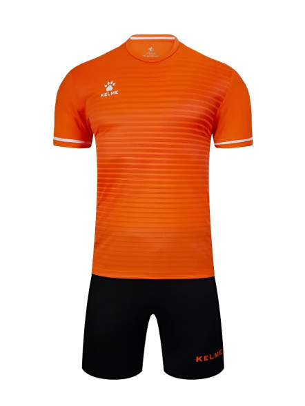 Футбольная форма KELME Short Sleeve Football Uniform (Orange/Black)