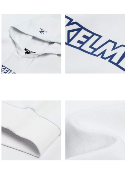 Худи KELME TT60371009-100 White