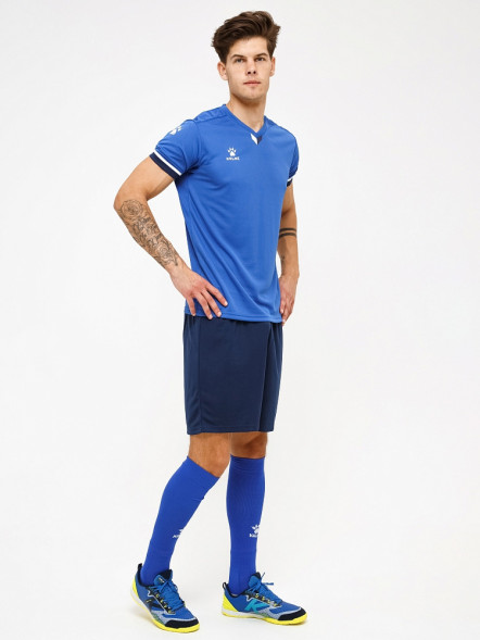 Футбольная форма KELME S/S Football Set (Blue/Dark Blue)