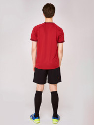 Футбольная форма KELME Short Sleeve Football Uniform (Burgundy/Black)