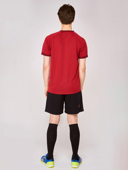 Футбольная форма KELME Short Sleeve Football Uniform (Burgundy/Black)