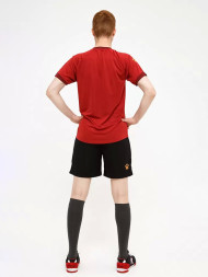 Футбольная форма KELME Short Sleeve Football Uniform (Burgundy/Black)