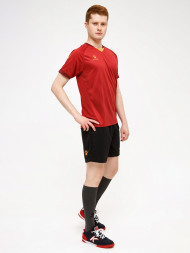 Футбольная форма KELME Short Sleeve Football Uniform (Burgundy/Black)