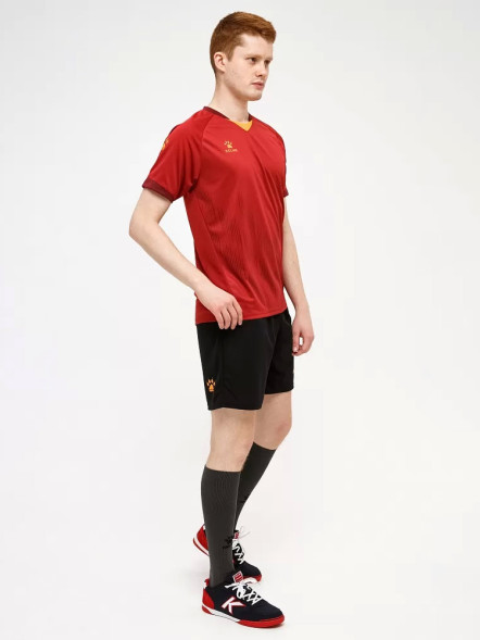 Футбольная форма KELME Short Sleeve Football Uniform (Burgundy/Black)