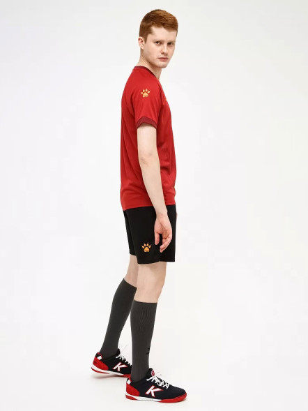 Футбольная форма KELME Short Sleeve Football Uniform (Burgundy/Black)