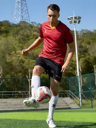 Футбольная форма KELME Short Sleeve Football Uniform (Burgundy/Black)