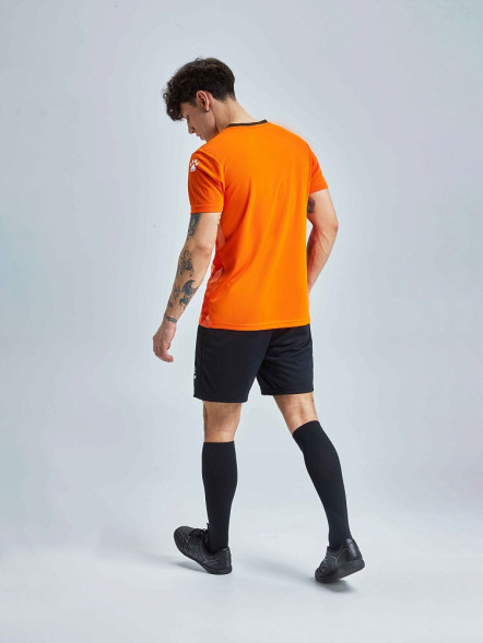 Футбольная форма KELME Short-Sleeved Football Suit (Orange/Black)