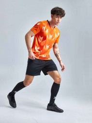 Футбольная форма KELME Short-Sleeved Football Suit (Orange/Black)
