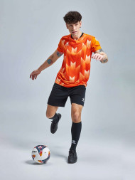 Футбольная форма KELME Short-Sleeved Football Suit (Orange/Black)