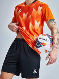 Футбольная форма KELME Short-Sleeved Football Suit (Orange/Black)