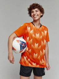 Футбольная форма KELME Short-Sleeved Football Suit (Orange/Black)