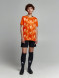 Футбольная форма KELME Short-Sleeved Football Suit (Orange/Black)