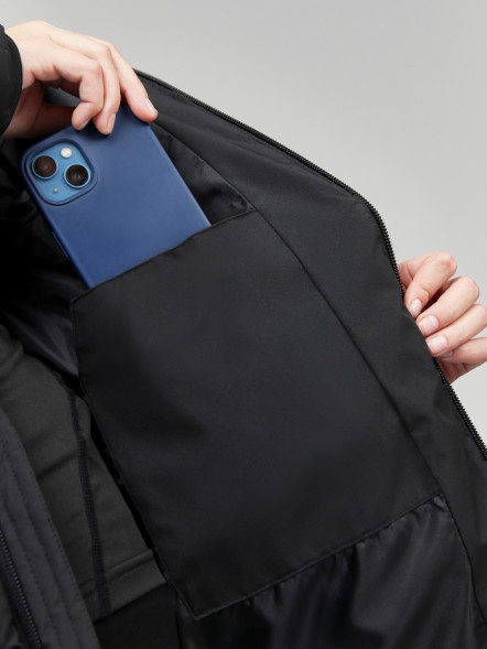 Детский пуховик FN Snowfall Long Kid Black