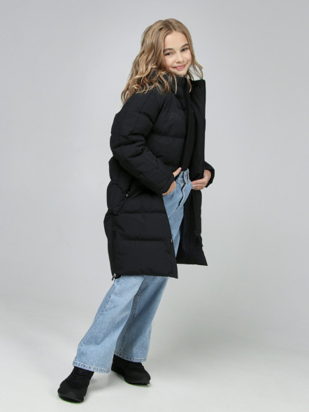 Детский пуховик FN Snowfall Long Kid Black