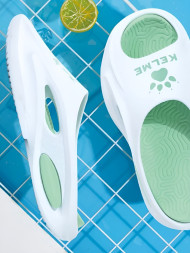 Шлепанцы KELME Men's/Women's Slippers (White/Mint)