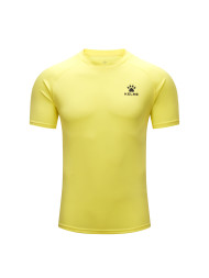 Детская футболка KELME Children's Round Neck T-shirt Yellow