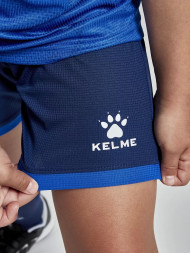 Детская футбольная форма KELME Short-Sleeved Football Suit Blue