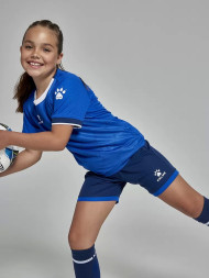 Детская футбольная форма KELME Short-Sleeved Football Suit Blue