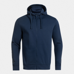 CHAQUETA CON CAPUCHA HEROIC DARK NAVY NEGRO