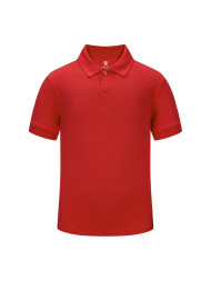 Детская футболка-поло KELME Children's Short Sleeve Polo Shirt Red