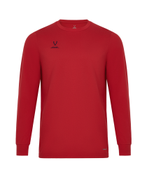 Футболка баскетбольная с длинным рукавом JOGEL DIVISION PerFormDRY Pre-Match Longsleeve Jersey, красный