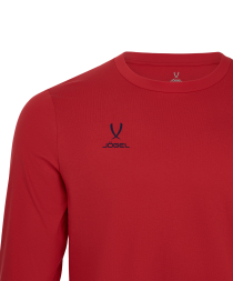 Футболка баскетбольная с длинным рукавом JOGEL DIVISION PerFormDRY Pre-Match Longsleeve Jersey, красный