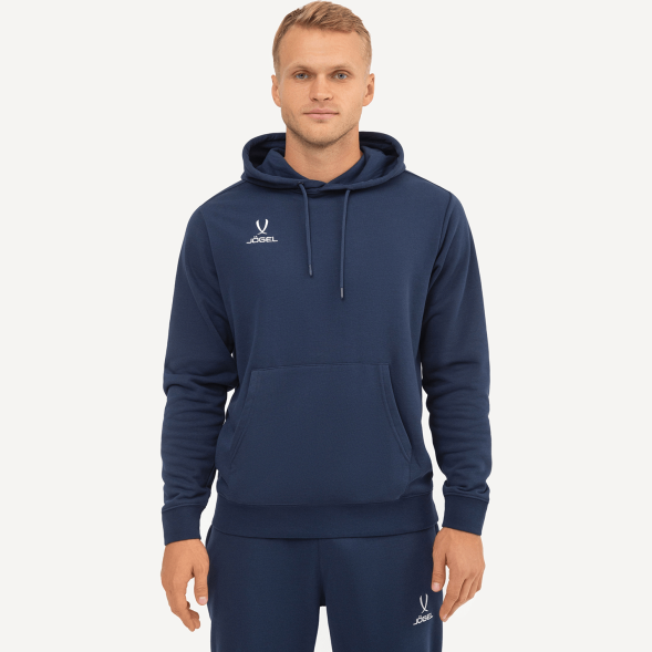 Худи JOGEL ESSENTIAL Cotton Hoodie, темно-синий