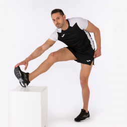 Футболка с коротким рукавом RECORD II Черный-белый