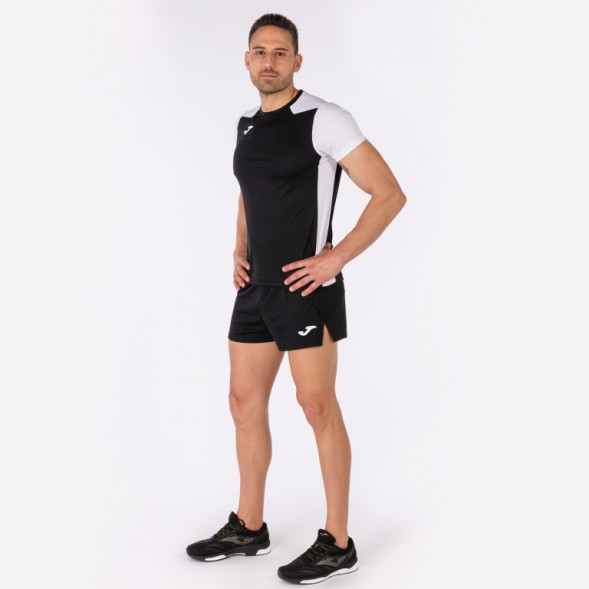 Футболка с коротким рукавом RECORD II Черный-белый