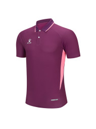 Футболка-поло KELME Short Sleeve Polo Shirt (Dark Purple/Pink)