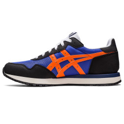 СЦ*Кроссовки ASICS Tiger Runner II 1201A792-401, р.5,5 (рос.36,5),иск. кожа, текстиль,сине-оранжевый