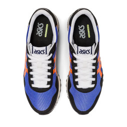 СЦ*Кроссовки ASICS Tiger Runner II 1201A792-401, р.5,5 (рос.36,5),иск. кожа, текстиль,сине-оранжевый