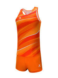 Легкоатлетическая форма KELME Women's Tracksuit Orange