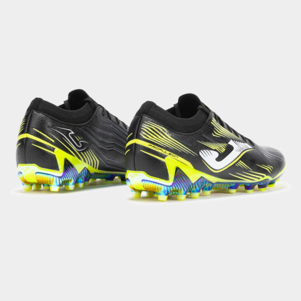Бутсы JOMA PROPULSION TOP 2501 NEGRO AMARILLO ARTIFICIAL GRASS