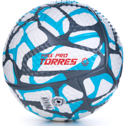Мяч футб. TORRES MAX Pro, F323415, р.5, EПУ (микрофибра),4 сл, 12 п, термосшивка, бело-голубой