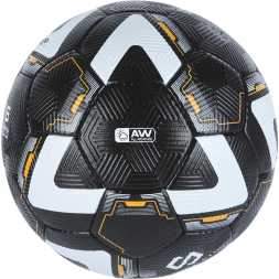 УЦЕНКА Мяч футбольный JÖGEL Trinity №5, черный/белый