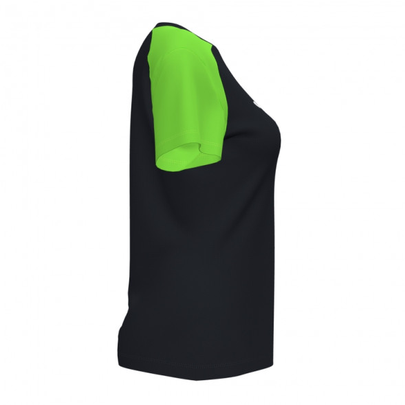 ФУТБОЛКА С КОРОТКИМ РУКАВОМ ACADEMY IV ЧЕРНЫЙ ФЛУОРЕСЦЕНТНЫЙ ЗЕЛЕНЫЙ