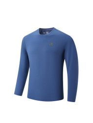 Лонгслив KELME Crew Neck Long-sleeved T-shirt Blue