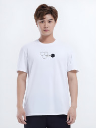 Футболка KELME Round Neck Short Sleeve T-Shirt White