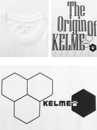 Футболка KELME Round Neck Short Sleeve T-Shirt White