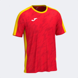 ФУТБОЛКА С КОРОТКИМ РУКАВОМ VOLEA PRO КРАСНО-ЖЕЛТАЯ