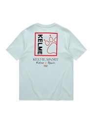 Футболка KELME Round Neck Short Sleeve T-Shirt Mint