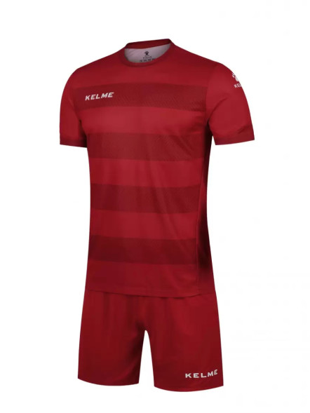 Футбольная форма KELME Short Sleeve Football Set Burgundy