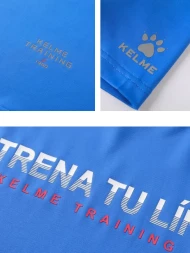 Футболка KELME Crew Neck T-Shirt Blue
