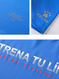 Футболка KELME Crew Neck T-Shirt Blue