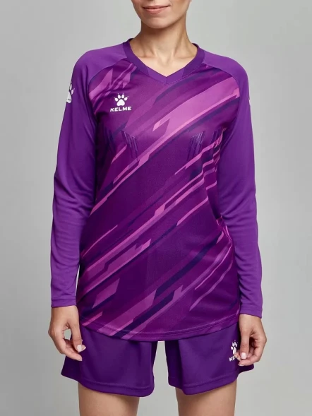 Вратарская форма KELME Long Sleeve Goalkeeper Suit Light Purple