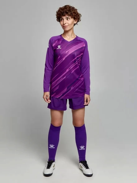 Вратарская форма KELME Long Sleeve Goalkeeper Suit Light Purple