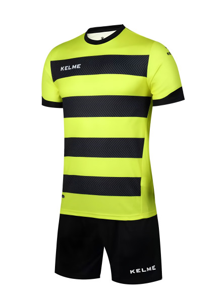 Футбольная форма KELME Short Sleeve Football Uniform (Yellow/Black)
