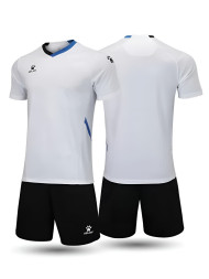 Футбольная форма KELME Short-Sleeved Football Suit (White/Black)